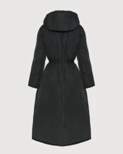 Manteau Doudoune Longue En Tissu Technique Et Fourrure De Vison 17 Manteau Doudoune Longue En Tissu Technique Et Fourrure De Vison -yves salomon boutique 25WYM04225DOTMC99 11