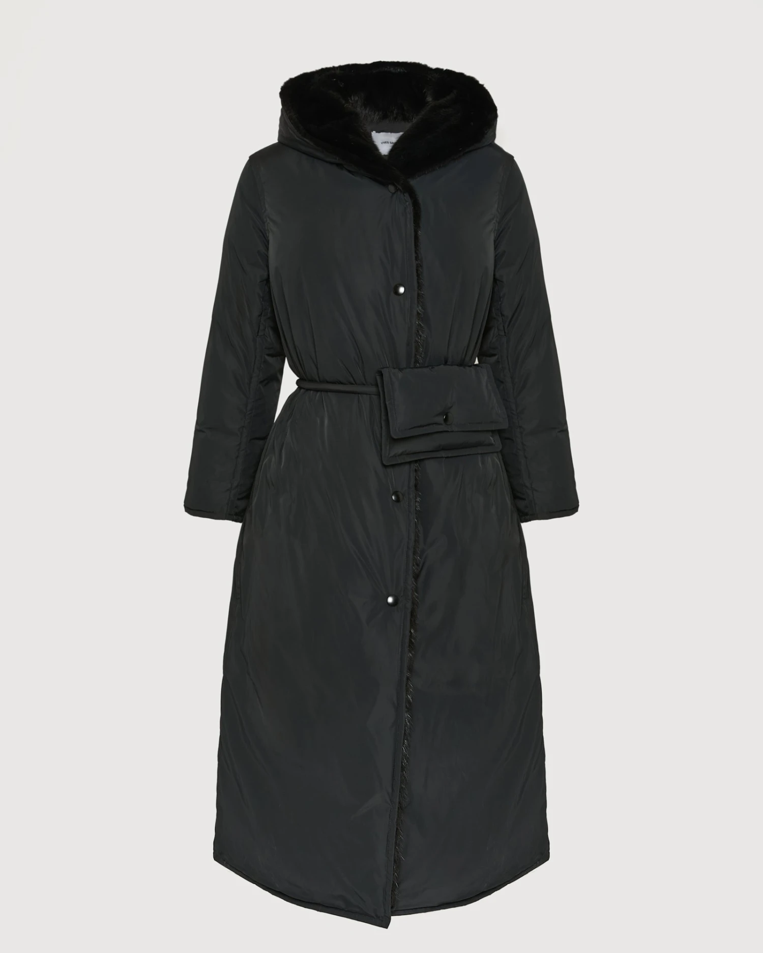 Manteau Doudoune Longue En Tissu Technique Et Fourrure De Vison 8 Manteau Doudoune Longue En Tissu Technique Et Fourrure De Vison – Image 6