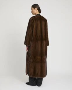 Maxi Manteau Ceinturé En Fourrure De Vison Long Poil -yves salomon boutique 25WYM30830VFLXLUNA 4 5a6a55a4 8fa7 49eb 9053 e0a60a59af5e