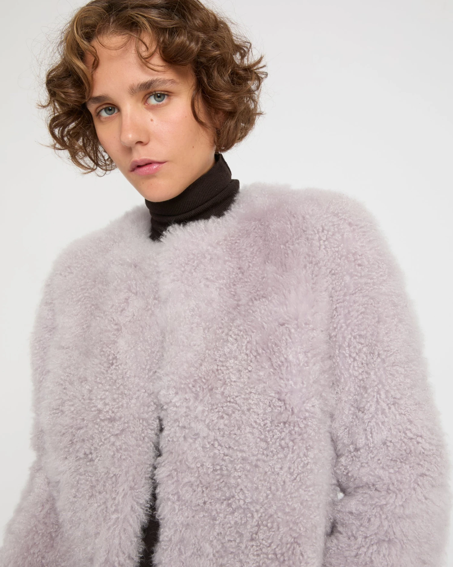 Manteau En Maille Mérinos Et Agneau 5 Manteau En Maille Mérinos Et Agneau – Image 3