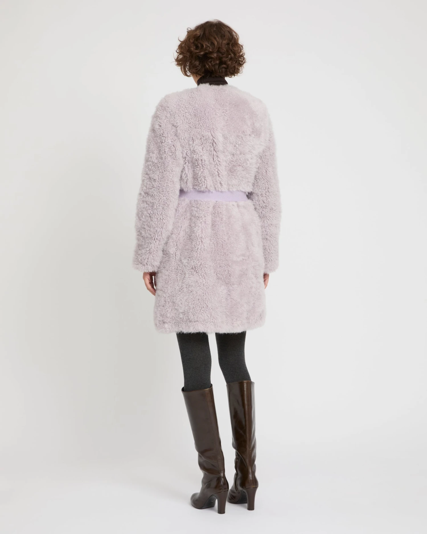 Manteau En Maille Mérinos Et Agneau 6 Manteau En Maille Mérinos Et Agneau – Image 4