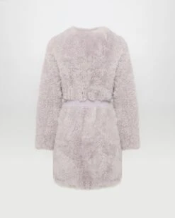 Manteau En Maille Mérinos Et Agneau 13 Manteau En Maille Mérinos Et Agneau -yves salomon boutique 25WYM51090MAAGA5038 9