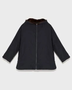 Parka Esprit Cape En Tissu Technique Et Fourrure De Vison Long Poil 12 Parka Esprit Cape En Tissu Technique Et Fourrure De Vison Long Poil -yves salomon boutique 25WYV08573VIGAA7029 9