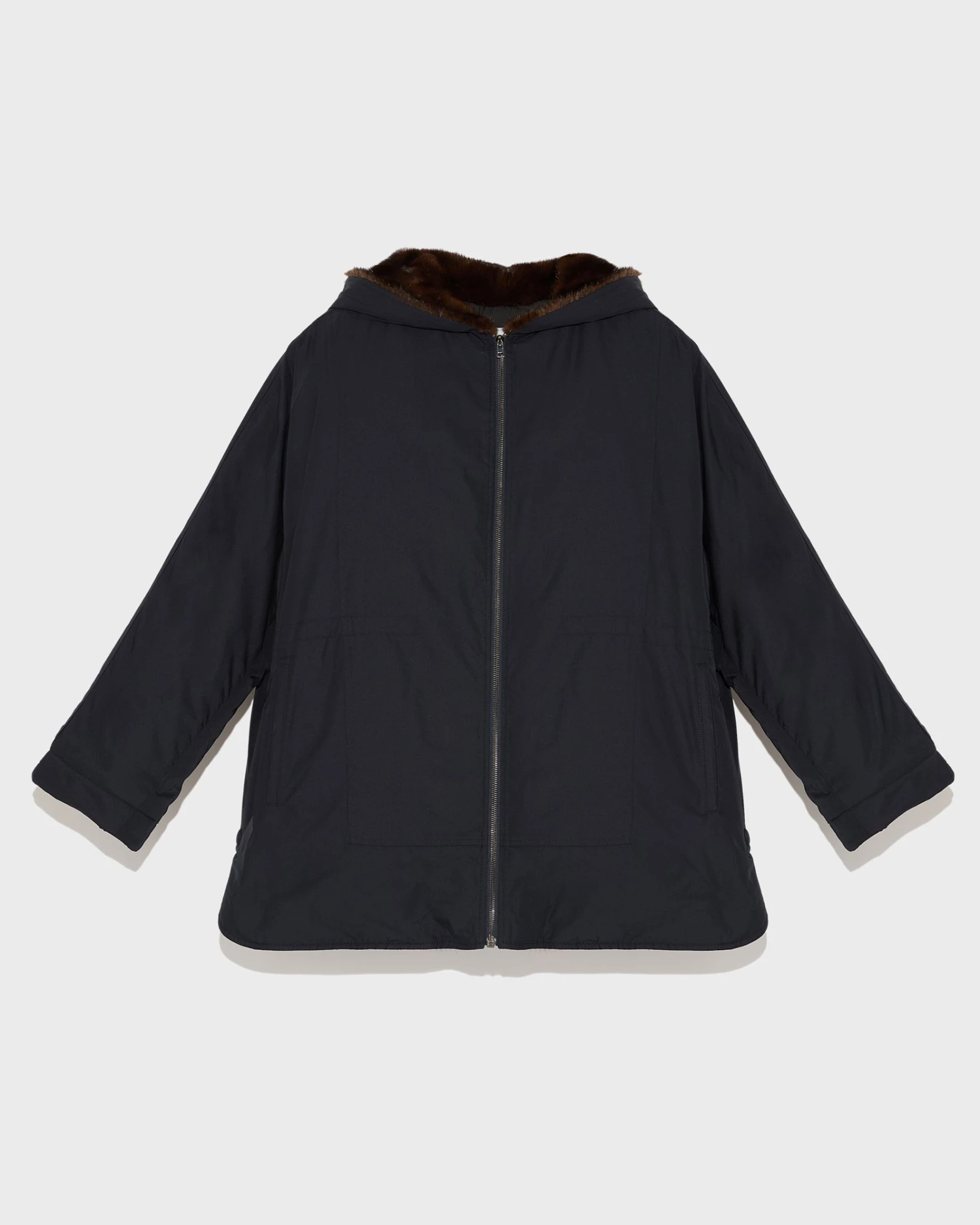 Parka Esprit Cape En Tissu Technique Et Fourrure De Vison Long Poil 7 Parka Esprit Cape En Tissu Technique Et Fourrure De Vison Long Poil – Image 5