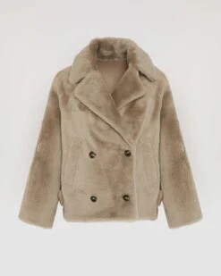 Veste Caban En Peau Lainée 12 Veste Caban En Peau Lainée -yves salomon boutique 25WYV60868MERLA9113 9 32b4fde0 9776 4f94 90a4 89aac2741fad