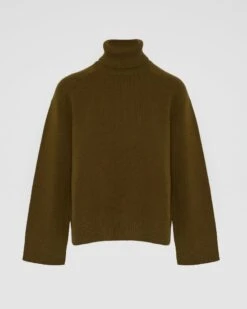 Pull En Maille à Col Roulé -yves salomon boutique 26EYH50062MAMVA8196 9