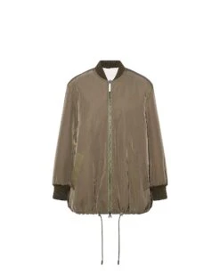 Teddy Long En Tissu Technique Réversible Peau Lainée