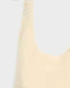 Sac En Peau Lainée D'agneau Mérinos Bouclé -yves salomon boutique 26WAA626XXMSCPA0018 10