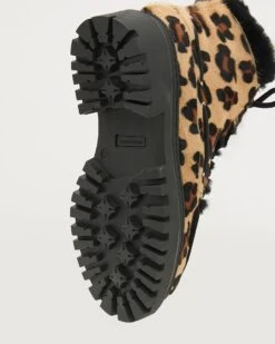 Boots Montantes En Peau Lainée D'agneau -yves salomon boutique 26WAC325XXMRSCA0265 12