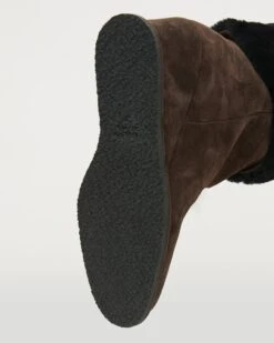 Bottes Compensées En Peau Lainée D'agneau Mérinos -yves salomon boutique 26WAC609XXMLCVA2095 12 ec6397d2 8881 4f4b b699 10b2e8d50386