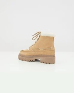 Bottes En Peau Lainée D'agneau Mérinillo -yves salomon boutique 26WAC614XXMLCVA2007 10