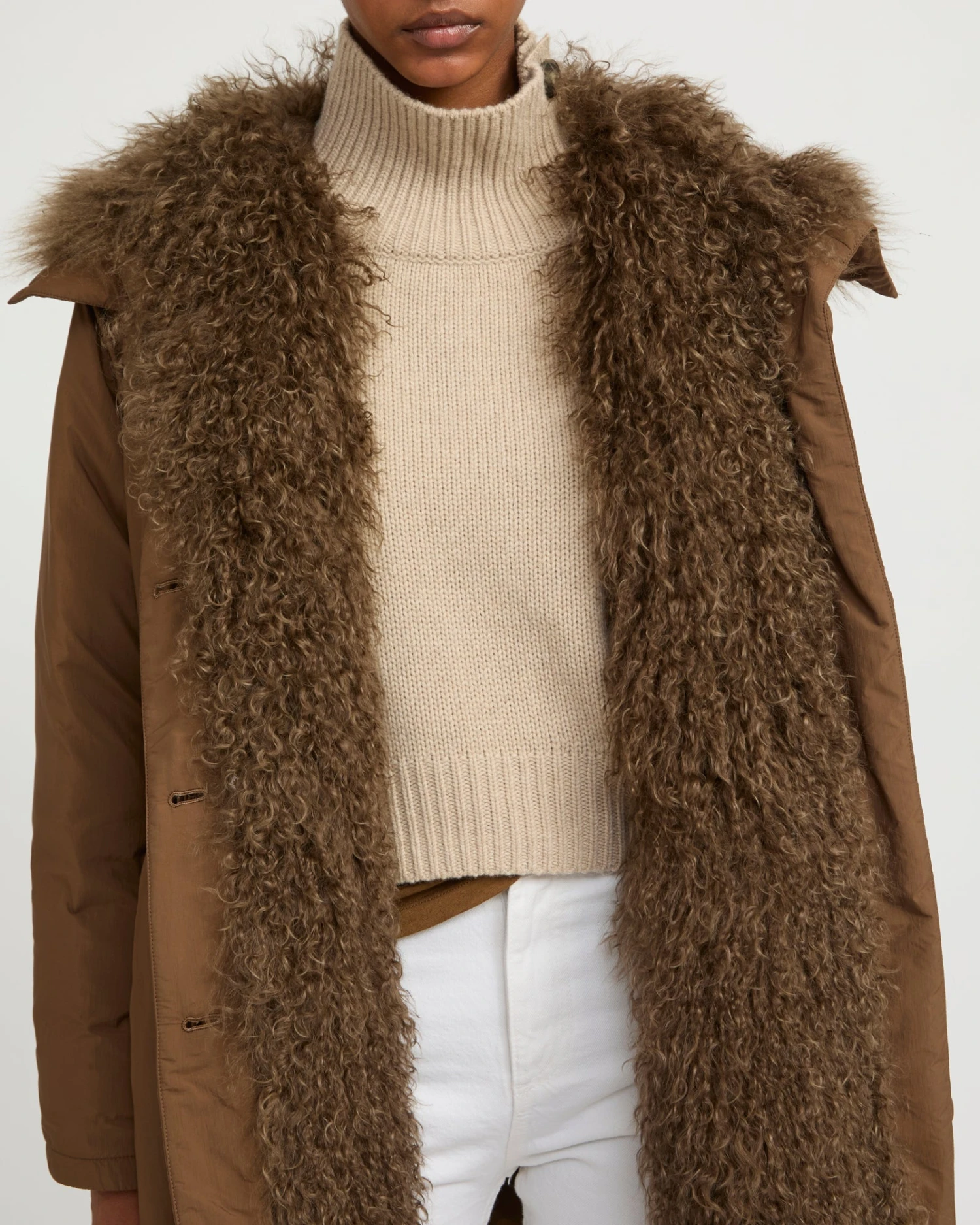 Parka Doudoune Ultra Light Garniture Agneau Frisé 5 Parka Doudoune Ultra Light Garniture Agneau Frisé – Image 3