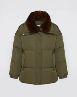 Doudoune Garniture Vison