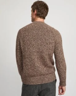 Pull Crew Neck En Maille épaisse 100% Cachemire -yves salomon boutique 26WHH50167MAEPA2255 3