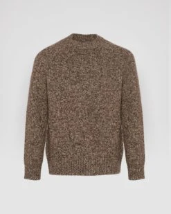 Pull Crew Neck En Maille épaisse 100% Cachemire -yves salomon boutique 26WHH50167MAEPA2255 9