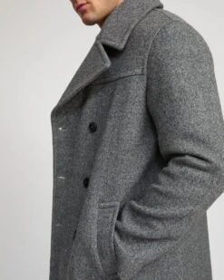 Manteau En Tissu Lainage -yves salomon boutique 26WHM00810LAXXA9099 3