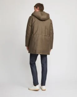 Parka Longue Iconique En Tissu Loro Piana Imperméable Avec Fourrure De Vison 13 Parka Longue Iconique En Tissu Loro Piana Imperméable Avec Fourrure De Vison -yves salomon boutique 26WHM04290LSVLB3211 5