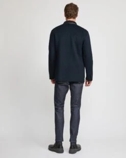 Blazer En Tissu Double Face Laine Et Cachemire -yves salomon boutique 26WHV04475B12WA7033 5