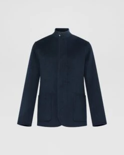 Blazer En Tissu Double Face Laine Et Cachemire -yves salomon boutique 26WHV04475B12WA7033 9 fc6bedf4 3911 421e 957c b21384e434bb