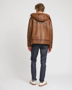 Hoodie Aviateur En Peau Lainée D'agneau -yves salomon boutique 26WHV61467MEAVB3203 5 9974fff7 7d9f 4eee a2e8 5a1ea3e88e05