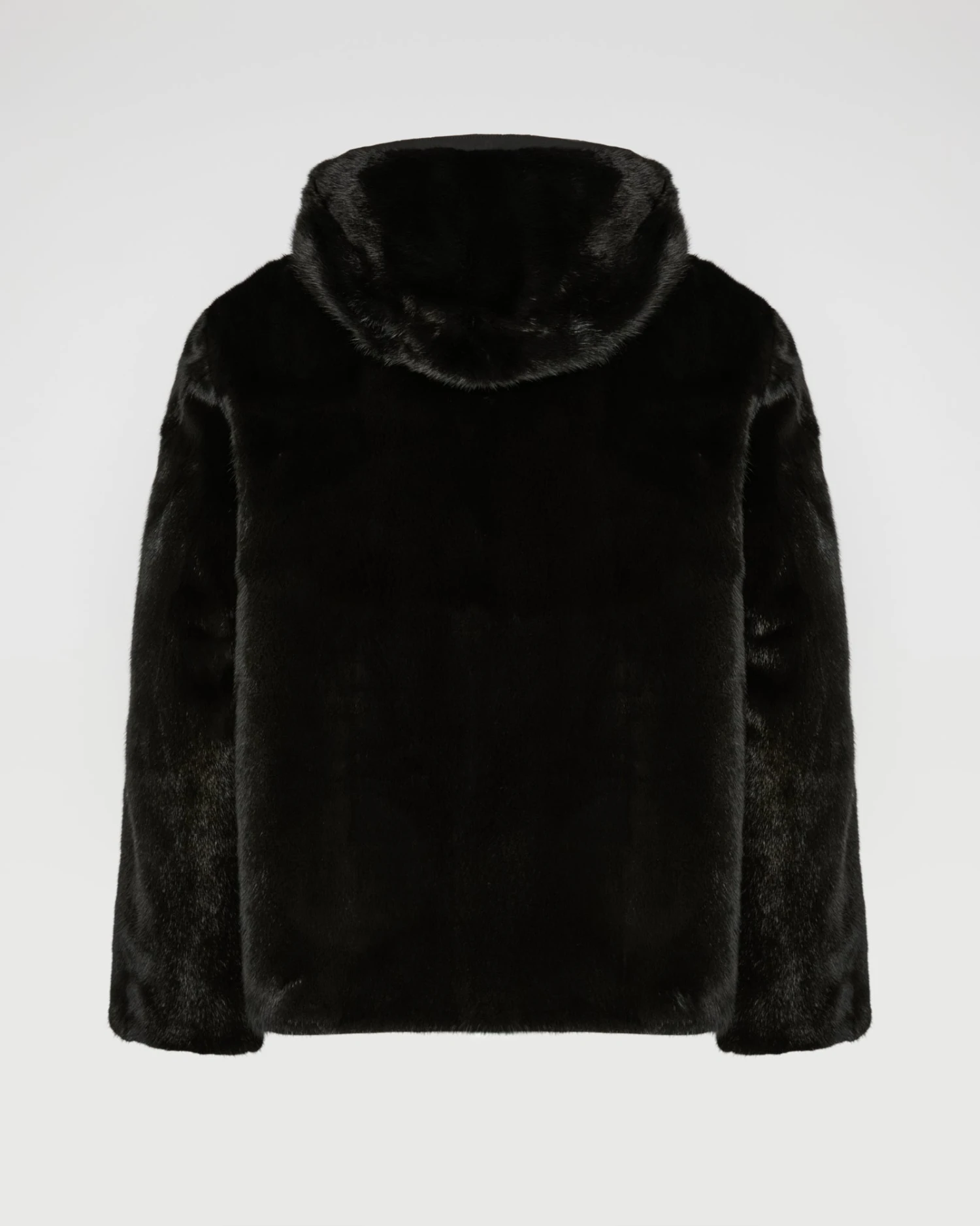 Blouson à Capuche Réversible En Fourrure De Vison Et Tissu Technique 9 Blouson à Capuche Réversible En Fourrure De Vison Et Tissu Technique – Image 7