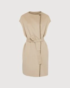 Cape Ceinturée En Lainage Cachemire Double Face -yves salomon boutique 26WYC02287CATLA2122 9