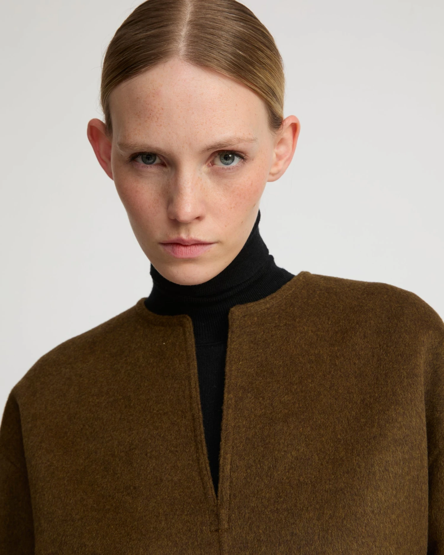 Vareuse En Lainage Cachemire Double Face 4 Vareuse En Lainage Cachemire Double Face – Image 2