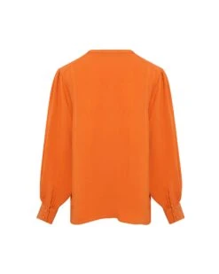 Chemise En Crêpe De Soie -yves salomon boutique 26WYH05062CRSOA4012 10