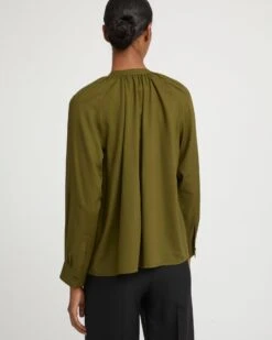 Chemise En Voile De Laine -yves salomon boutique 26WYH05361VOLAA8193 4