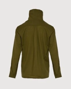 Blouse Drapée En Voile De Laine -yves salomon boutique 26WYH06767VOLAA8193 10