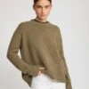Pull Regular En Maille Cachemire -yves salomon boutique 26WYH50063MACAA8202