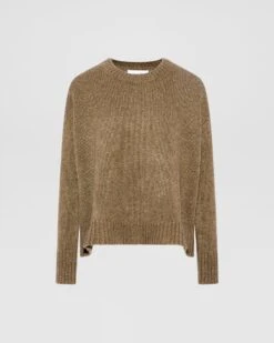 Pull Regular En Maille Cachemire -yves salomon boutique 26WYH50063MACAA8202 9 b831053e 254a 48ed b0d2 02e38ed5e347