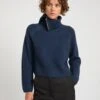 Pull Cropped En Maille -yves salomon boutique 26WYH50145MA6WA7191