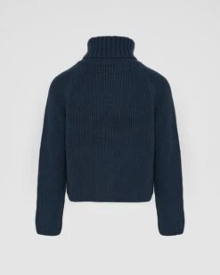 Pull Cropped En Maille -yves salomon boutique 26WYH50145MA6WA7191 10