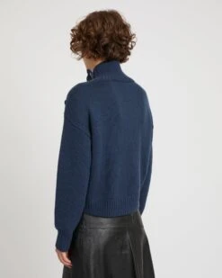 Pull Oversize Court En Maille -yves salomon boutique 26WYH51249MA6WA7191 3 d5d1fe94 48e7 449f 8f45 6ec20f876317