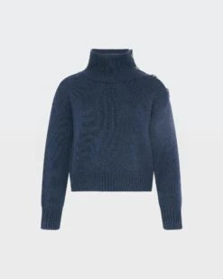 Pull Oversize Court En Maille -yves salomon boutique 26WYH51249MA6WA7191 9 425c7136 3a90 4c92 b4d8 a8d5b0770170