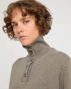 Pull Col Montant En Maille -yves salomon boutique 26WYH51453MA6WB3084 3 e9b68970 1be5 4eb5 ba71 bc6dd8dbcf08