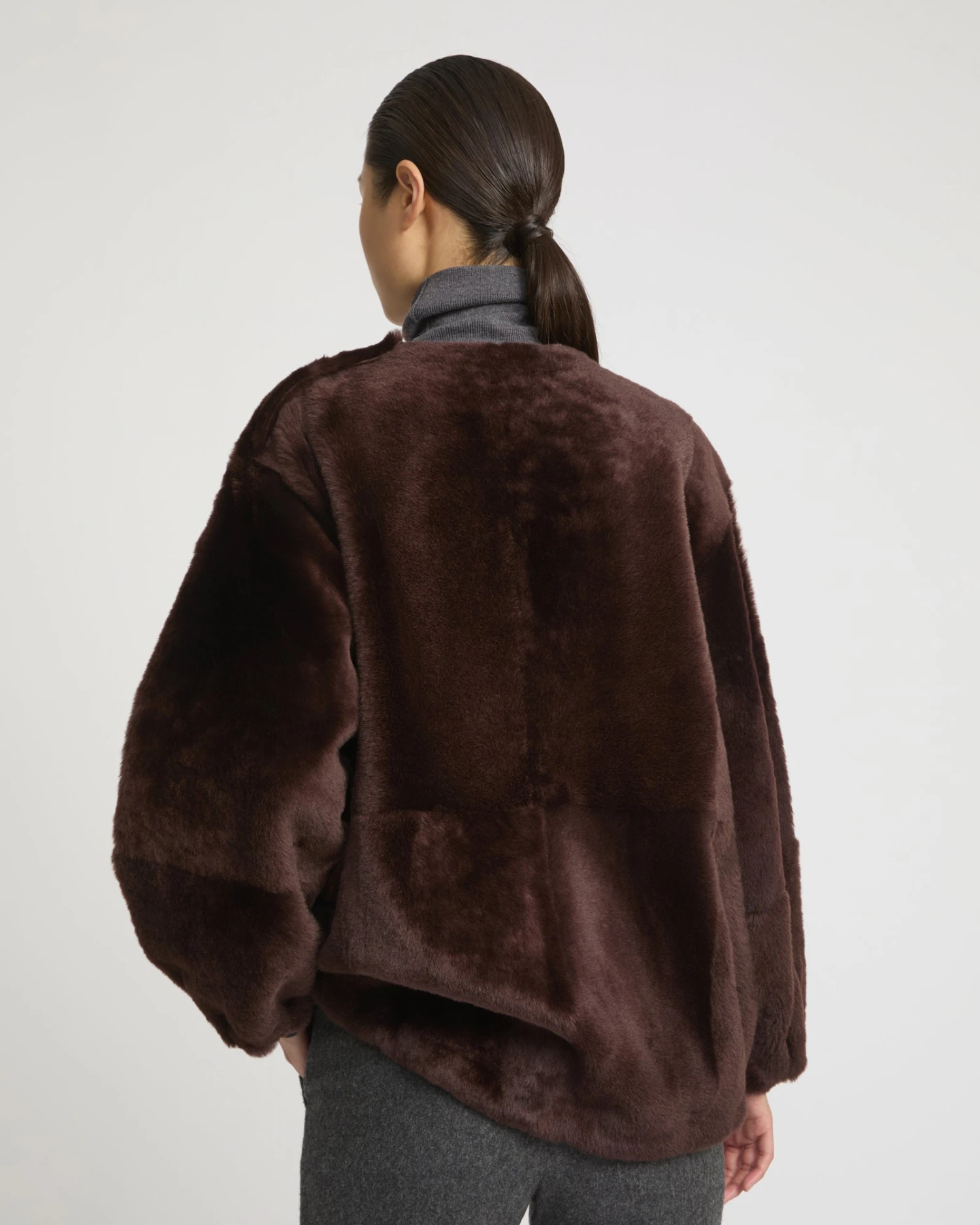 Sweat En Peau Lainée D'agneau 5 Sweat En Peau Lainée D'agneau – Image 3