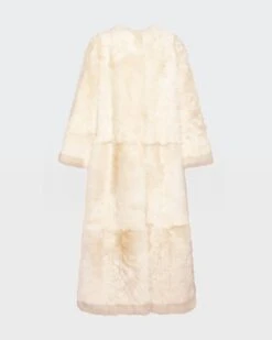 Manteau Extra Long En Peau Lainée D'agneau Toscane -yves salomon boutique 26WYM60030TOSXA1006 9 e490a1f6 9960 48cb 856b 04cebac5287b