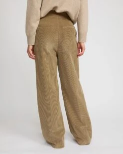 Pantalon Large En Velours Corduroy -yves salomon boutique 26WYP011XXTICOA8201 3