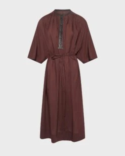 Robe Kaftan En Voile De Laine -yves salomon boutique 26WYR00520VOLAA2252 9 0c6eb96d 827b 4737 9c9e aaff87ae8246