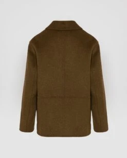 Veste En Lainage Cachemire Double Face -yves salomon boutique 26WYV03962CATLB3197 10