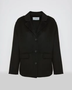 Veste En Cachemire Mélangé Double Face