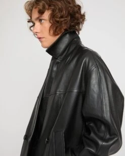 Caban En Cuir D'agneau -yves salomon boutique 26WYV21568AGANC99 3 9fb6d8cd b53a 43f9 b566 0dc360beb884