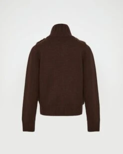 Veste En Fourrure De Vison Et Maille Mérinos -yves salomon boutique 26WYV50360MAMVA2197 9