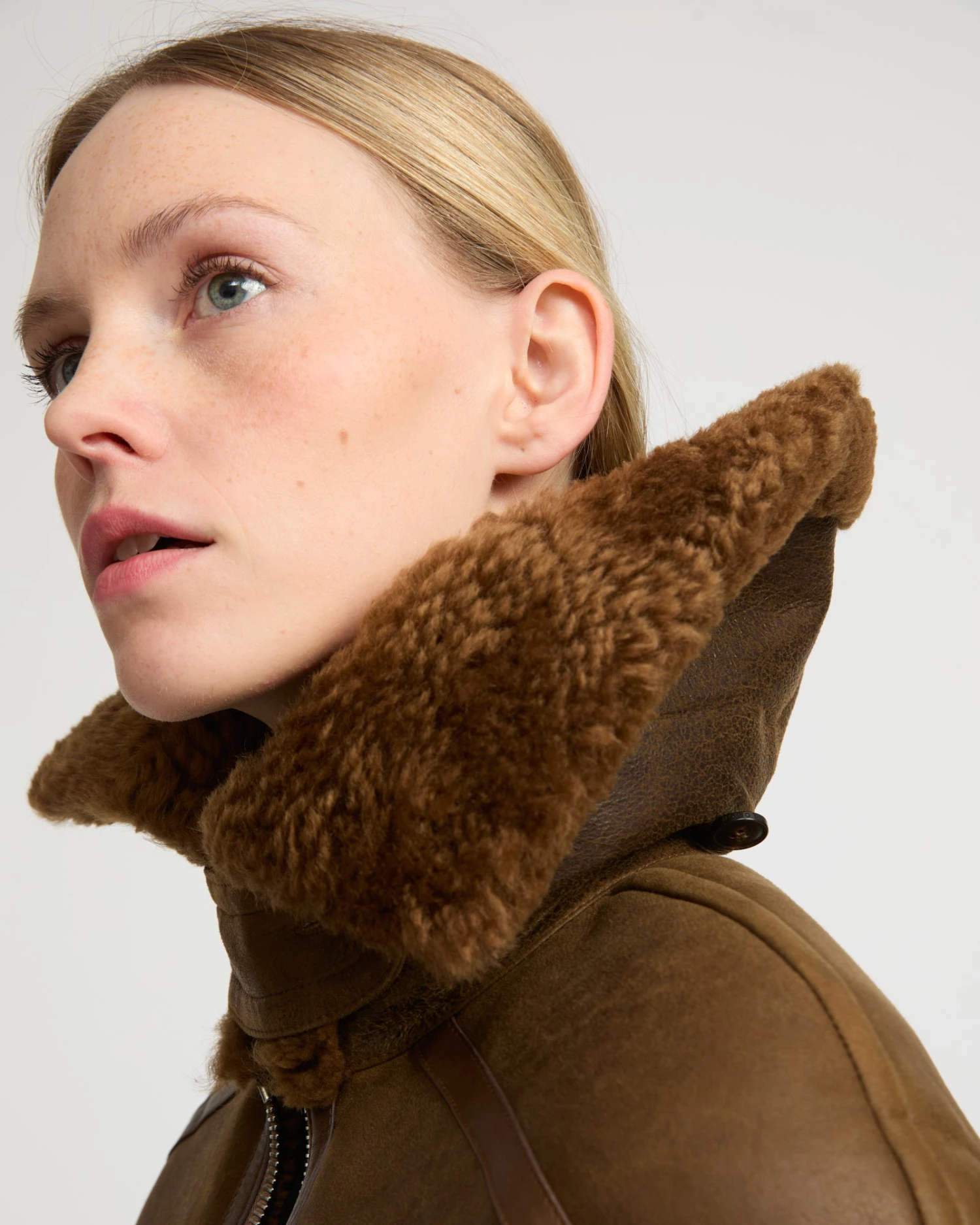 Veste Boxy En Agneau Mérinos Gonfio 4 Veste Boxy En Agneau Mérinos Gonfio – Image 2